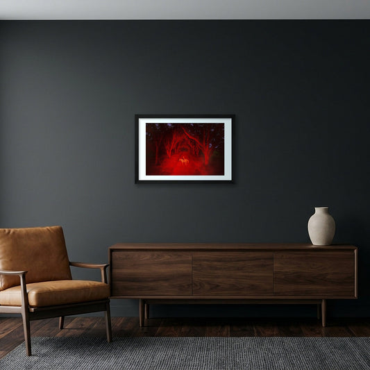 Briscoe Park – Alone Again — 45×30cm, 18×12" Black Frame