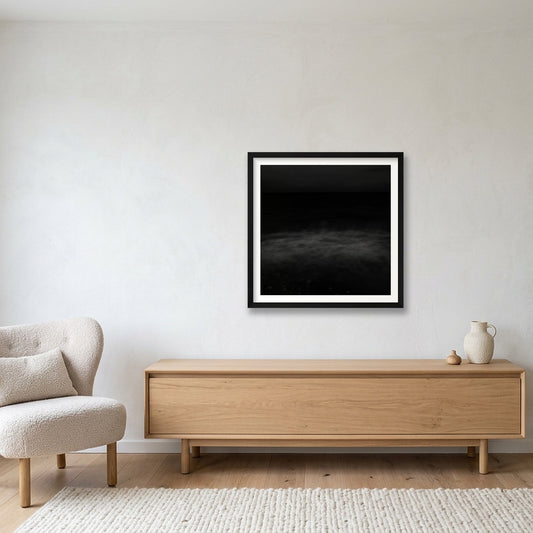 Fernando Flores Huecas – Serendipia — 50×50cm, 20×20" Black Frame