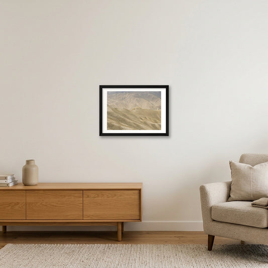 Anusha Rai – Mustang — A3 (42×30cm, 17×12") Black Frame