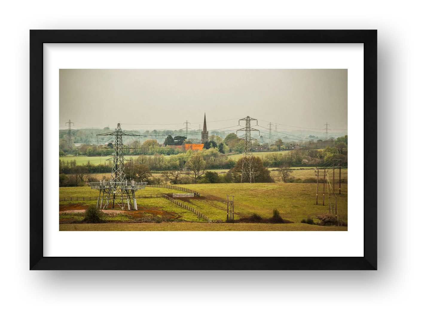 Katie Edwards – March of Time — framed