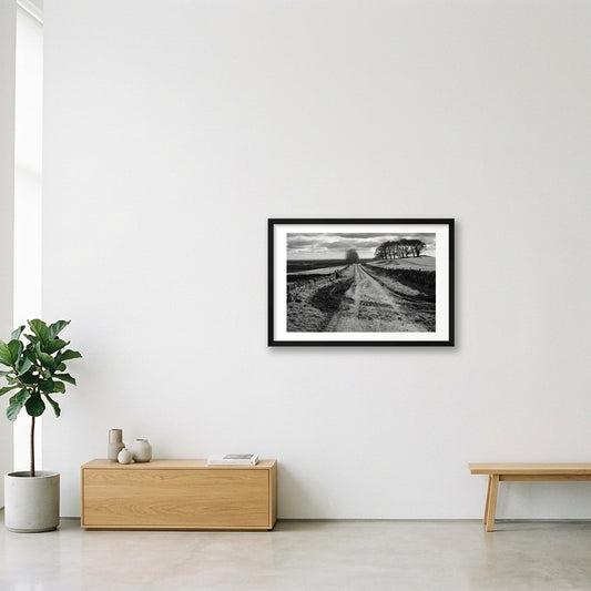 Robin Weaver – Muddy Tracks — 60×40cm, 24×16" Black Frame