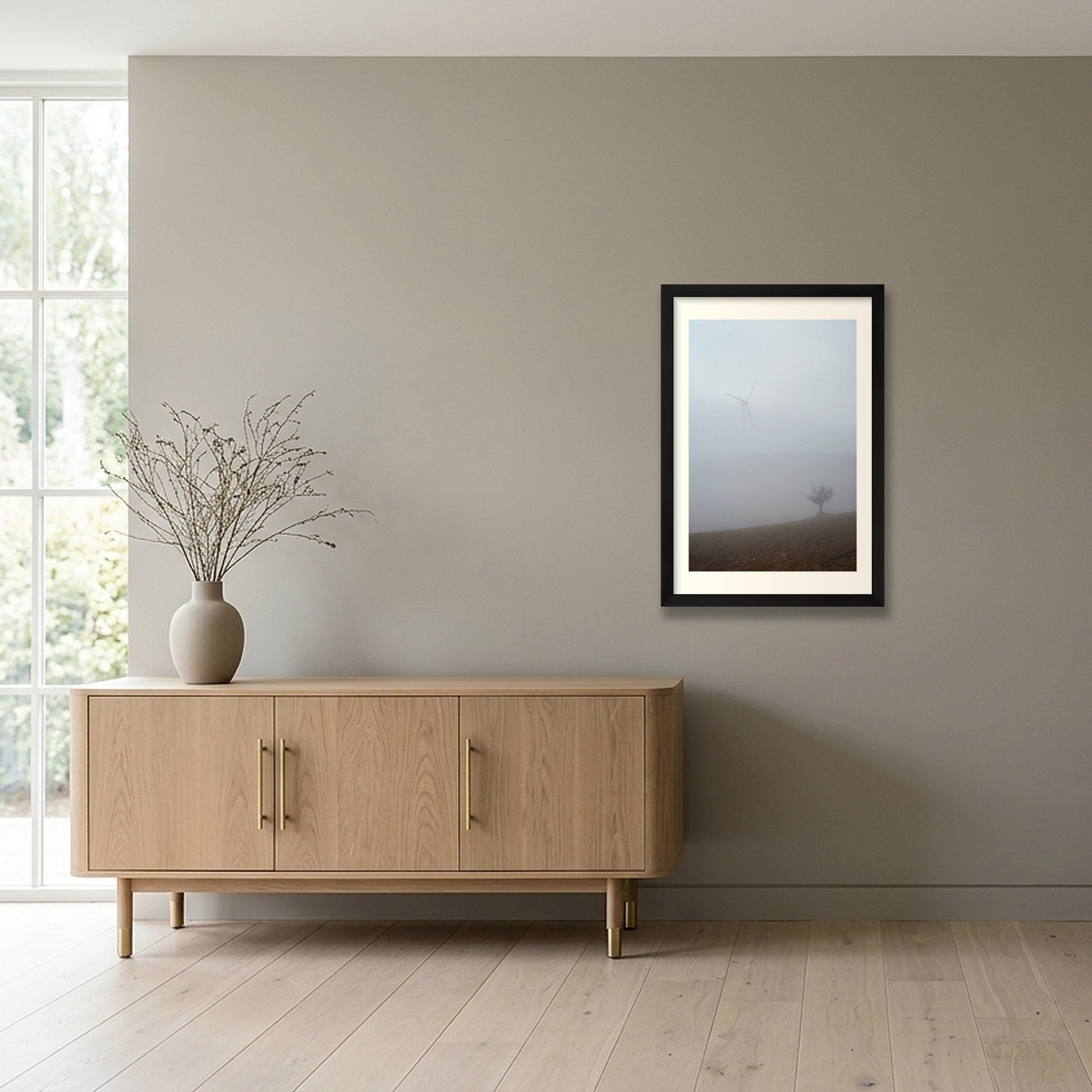 Carmine Marinaro – Fog n.1 — 30×45cm, 12×18" Black Frame