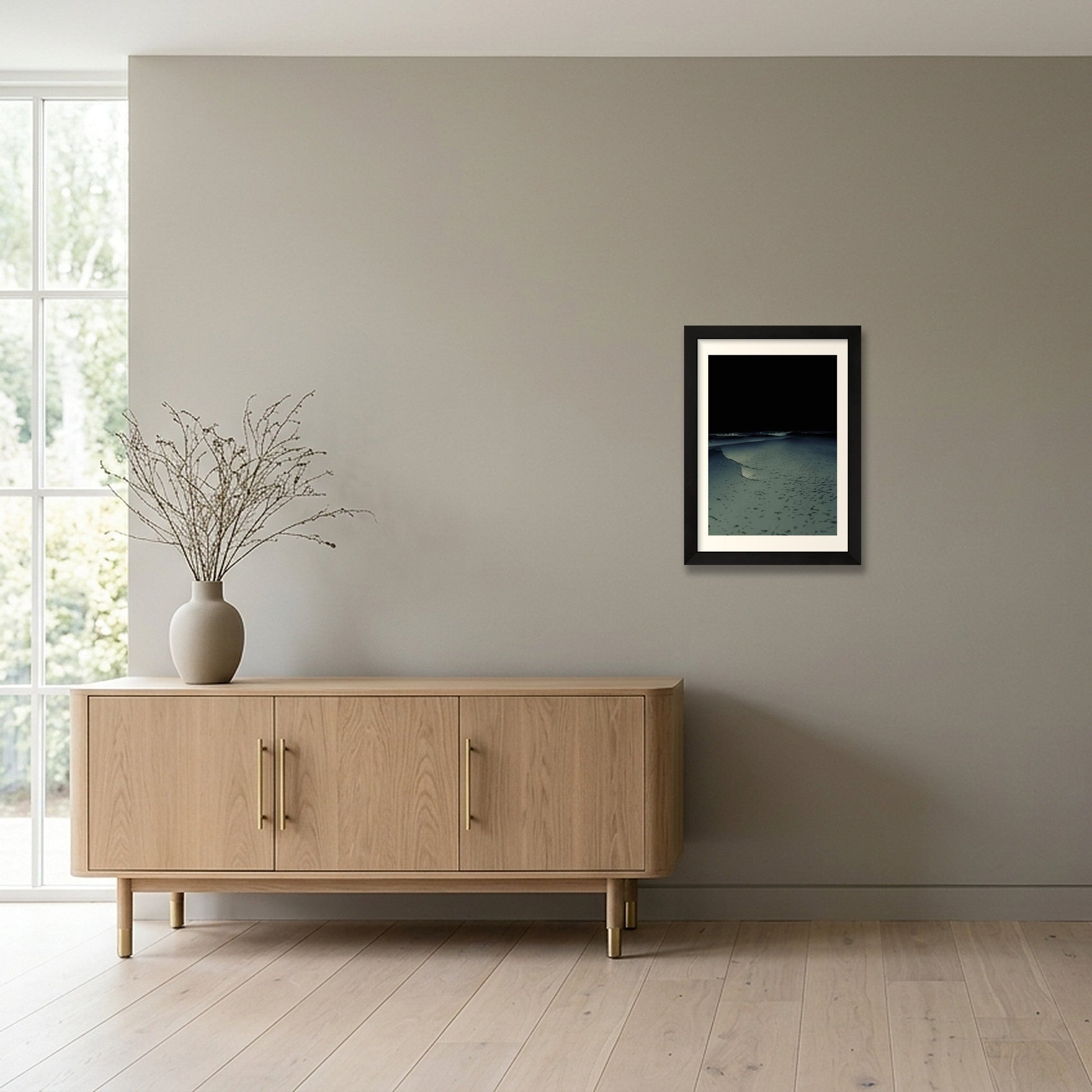 Maya Shatrovsky – Alone Again — A4 (21×30cm, 8×12") Black Frame