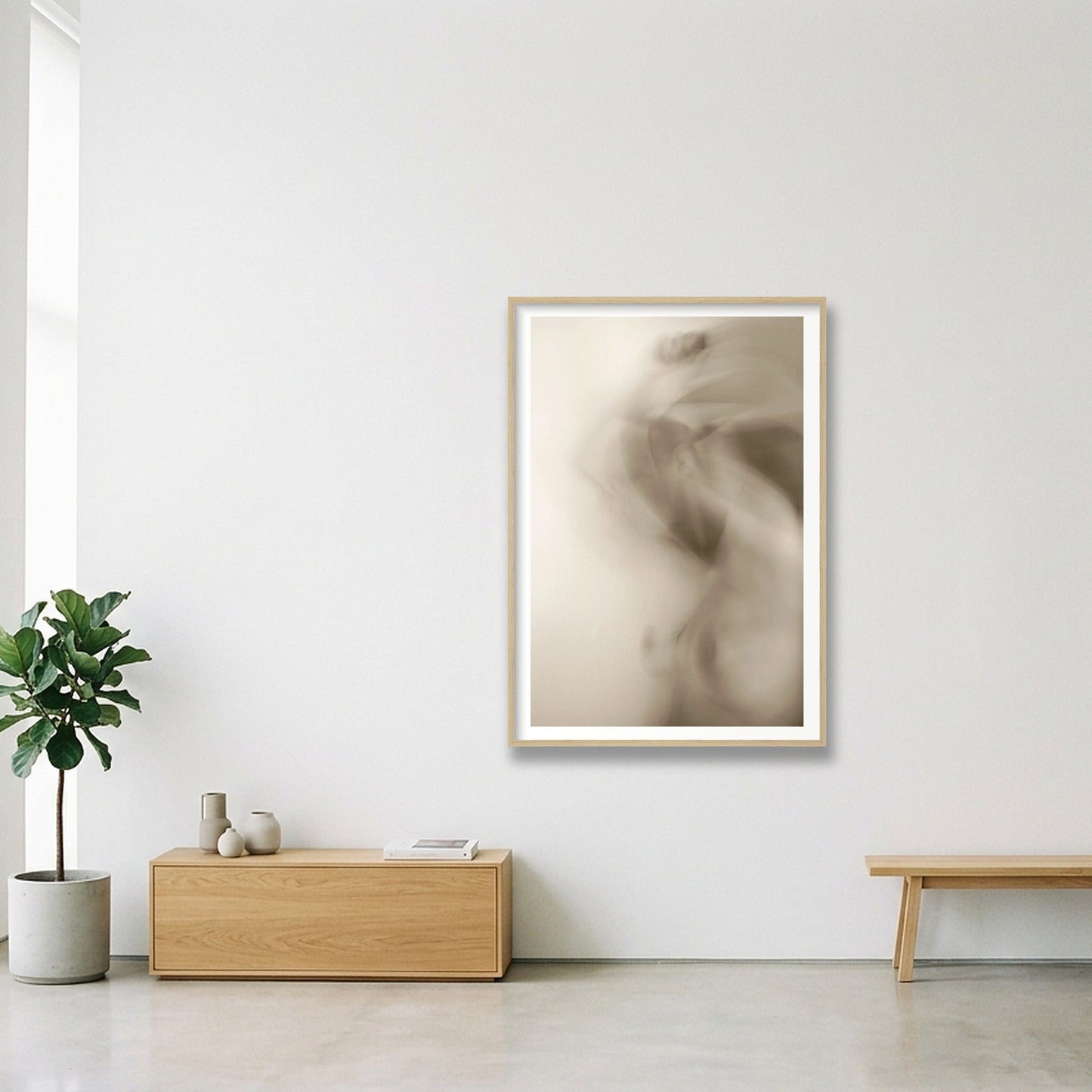 Sarah Grounds – Rage — 70×100cm, 28×39" Oak Frame
