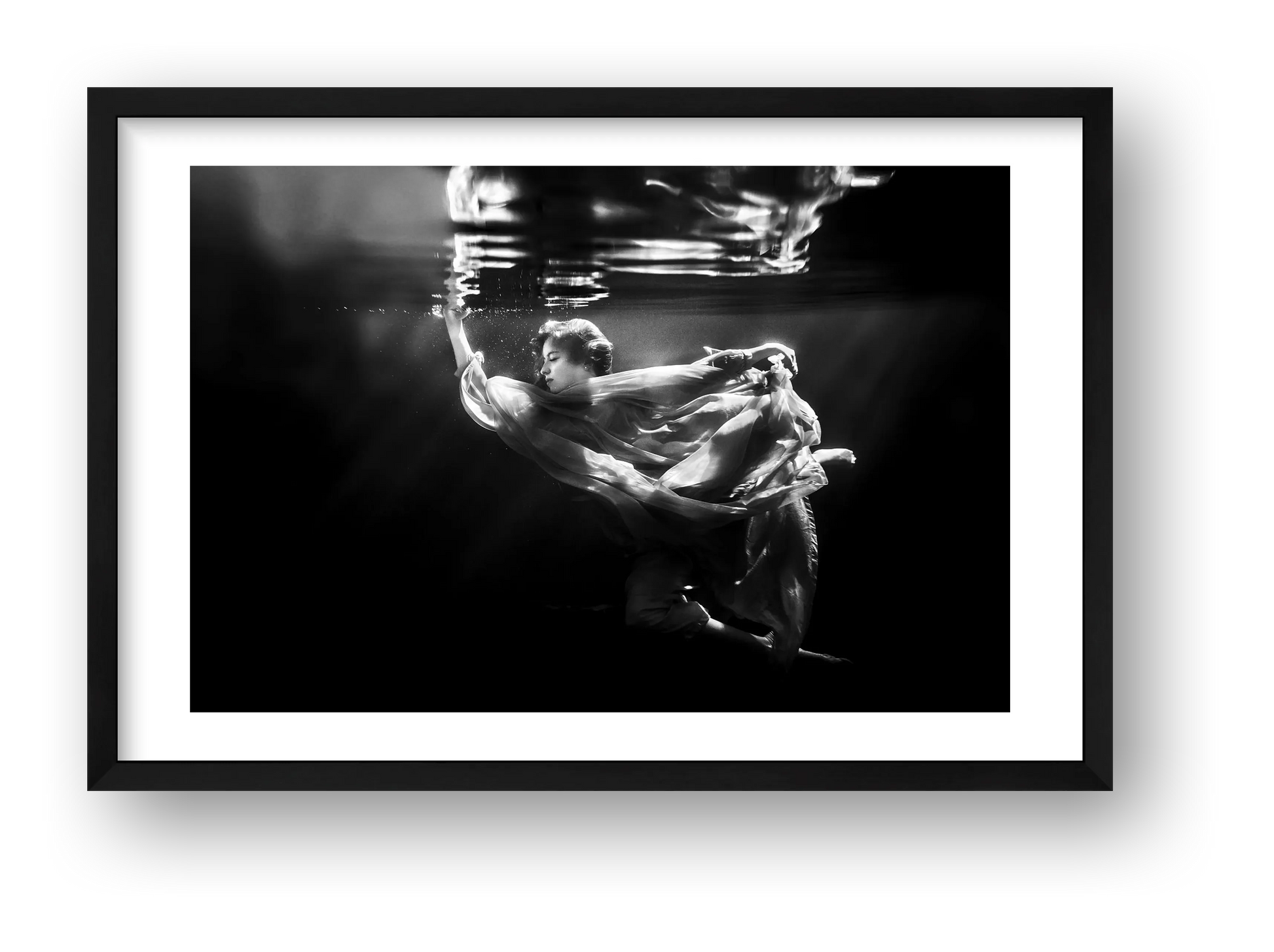 Bree Friesen – Underwater — framed