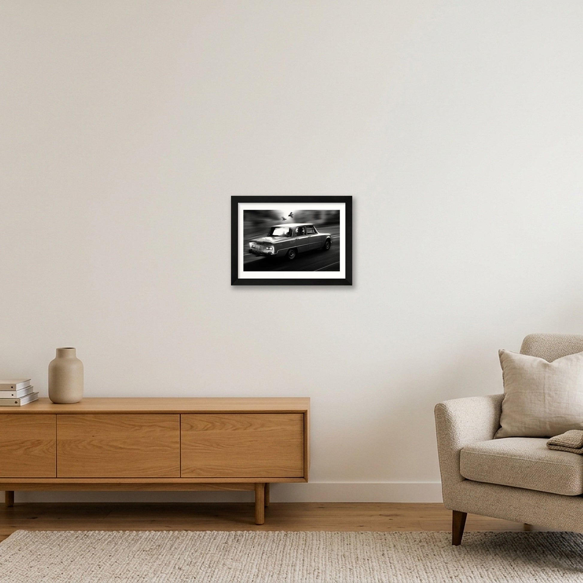 Ivan Violic – Untitled — A4 (30×21cm, 12×8") Black Frame