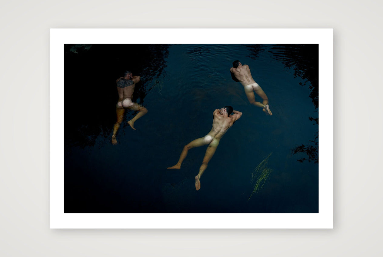 Ahmad Naser-Eldein – Floating Devils — A4 (30×21cm, 12×8") Print only