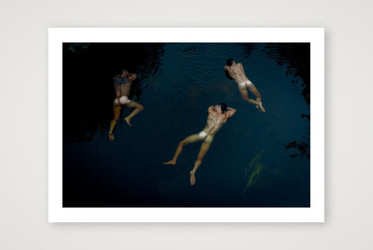 Ahmad Naser-Eldein – Floating Devils — A4 (30×21cm, 12×8") Print only