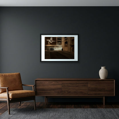Geert De Taeye – RIOT — 59×42cm, 23×17" Black Frame