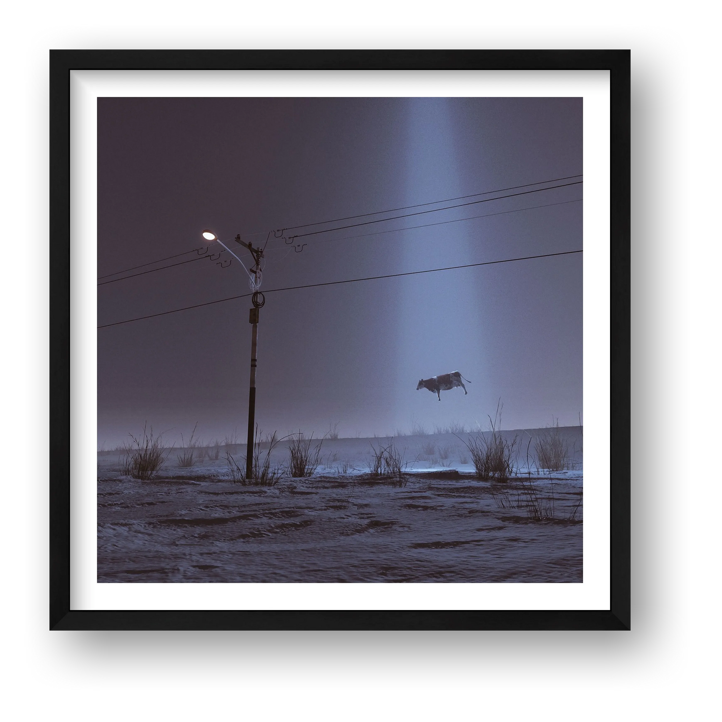 Jermaine Saunders – Leaving 2020 — framed
