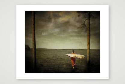 Ana Priscila Rodriguez – No Feet But Water — 35×28cm, 14×11" Print only