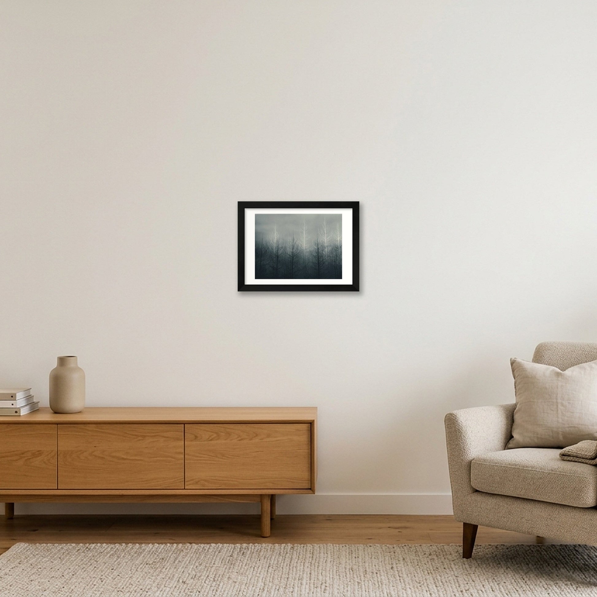 Pip – Untitled — A4 (30×21cm, 12×8") Black Frame