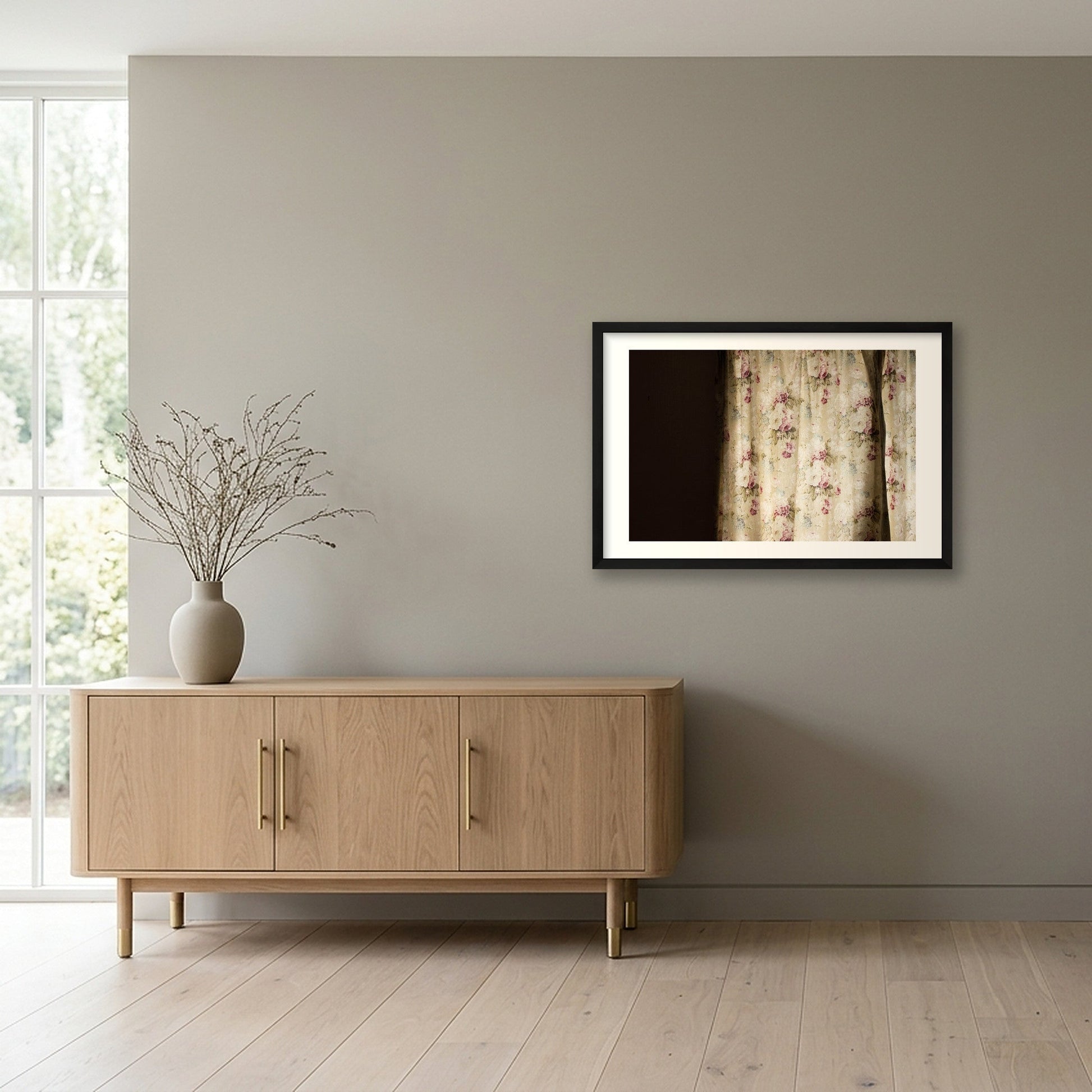 Alice Poole – Bedroom Window — 60×40cm, 24×16" Black Frame