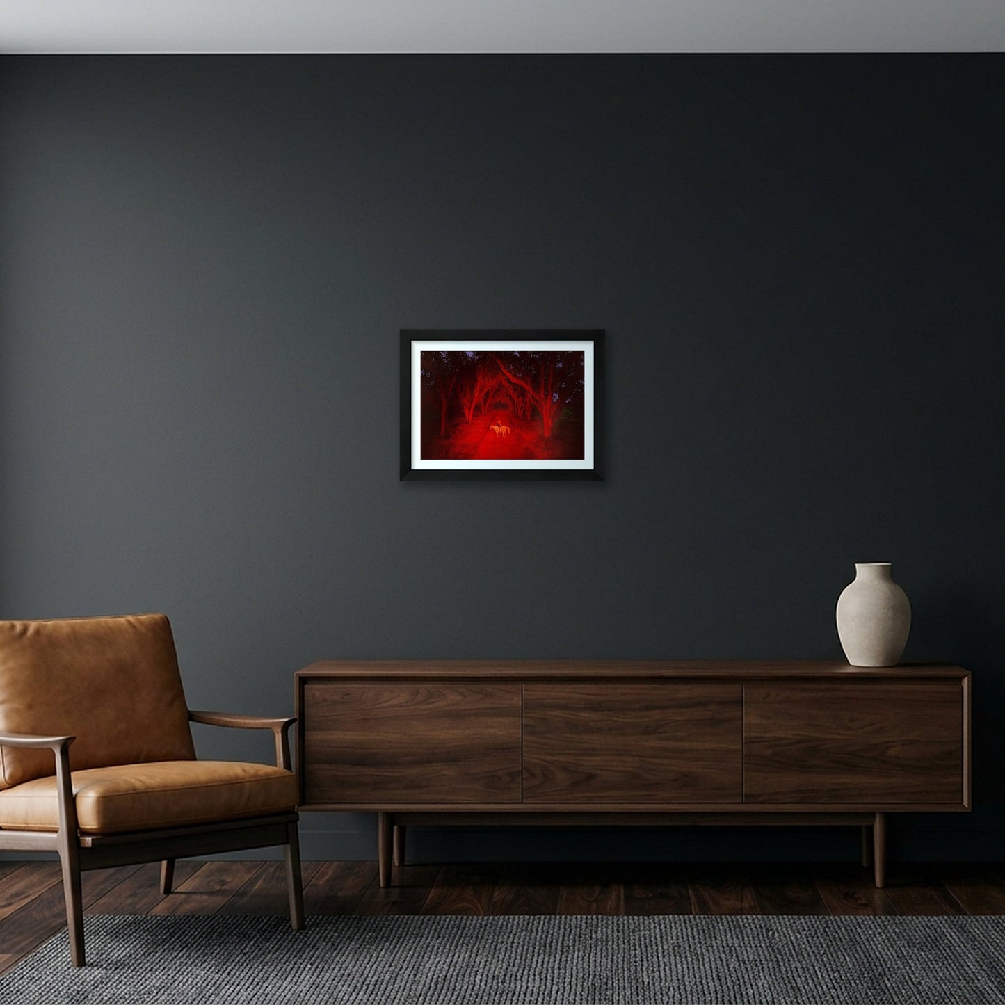 Briscoe Park – Alone Again — A4 (30×21cm, 12×8") Black Frame