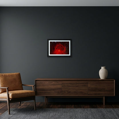 Briscoe Park – Alone Again — A4 (30×21cm, 12×8") Black Frame