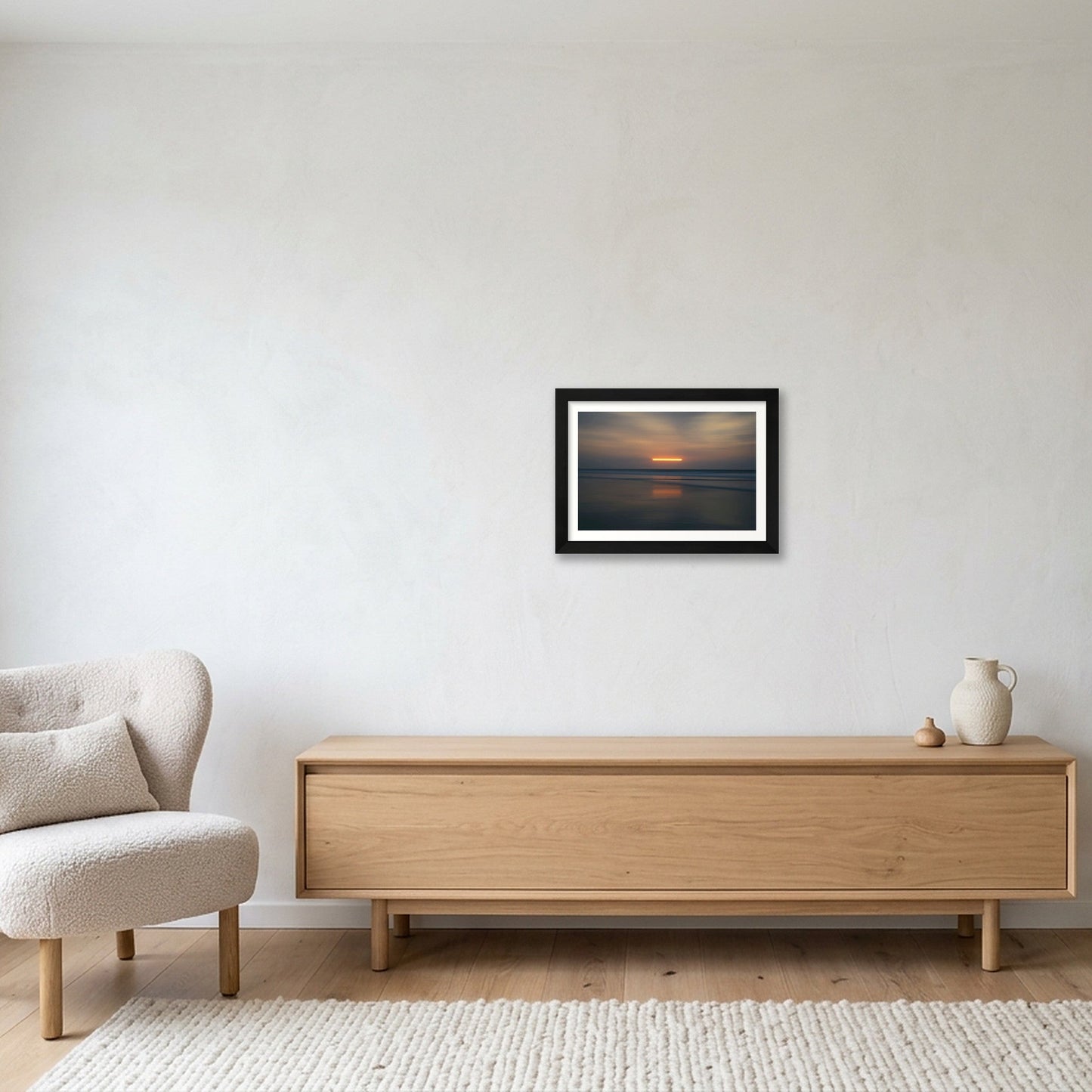 Alejo Reinoso – Advent — A4 (30×21cm, 12×8") Black Frame