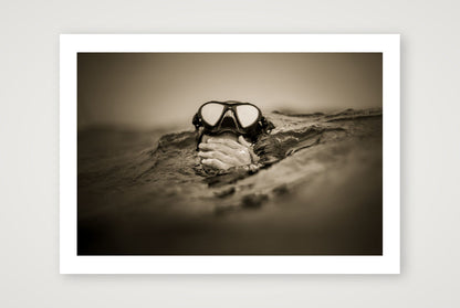 JF Julian – Guillaume Nery, South of France — A4 (30×21cm, 12×8") Print only