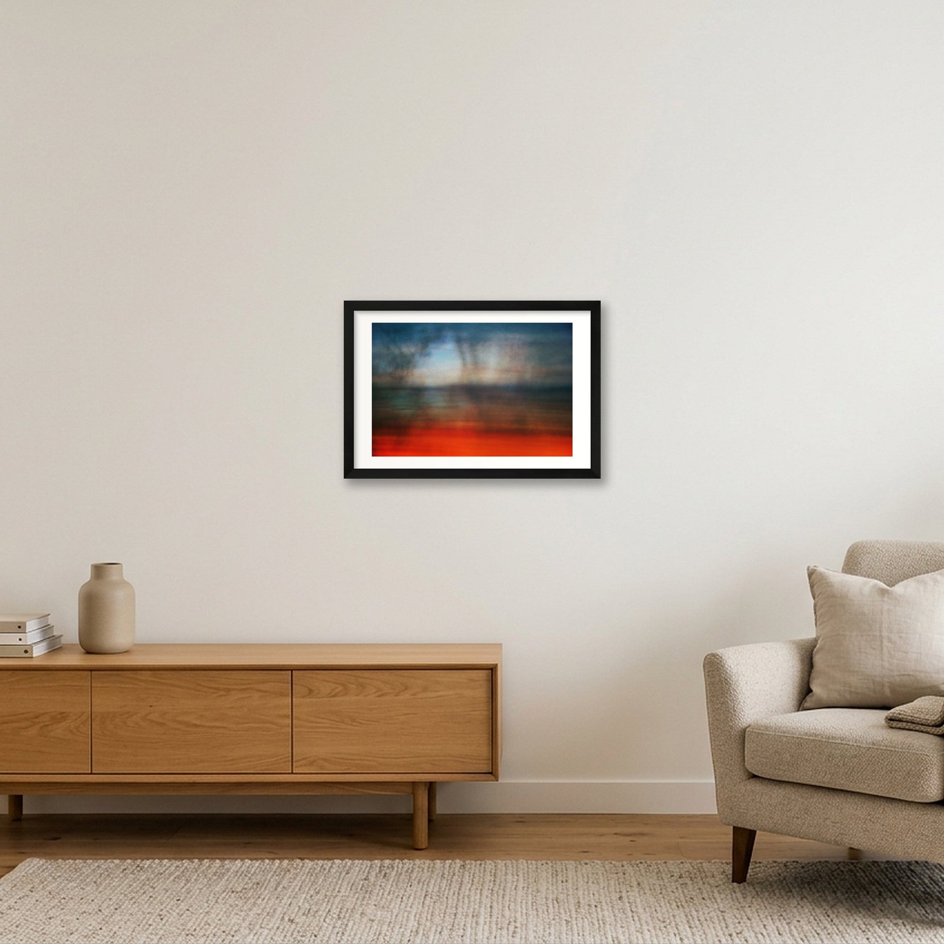 Ann Petruckevitch – Storm Vortex — 45×30cm, 18×12" Black Frame