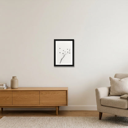 Michael Johnson – Thirteen Ways of Looking — A4 (21×30cm, 8×12") Black Frame