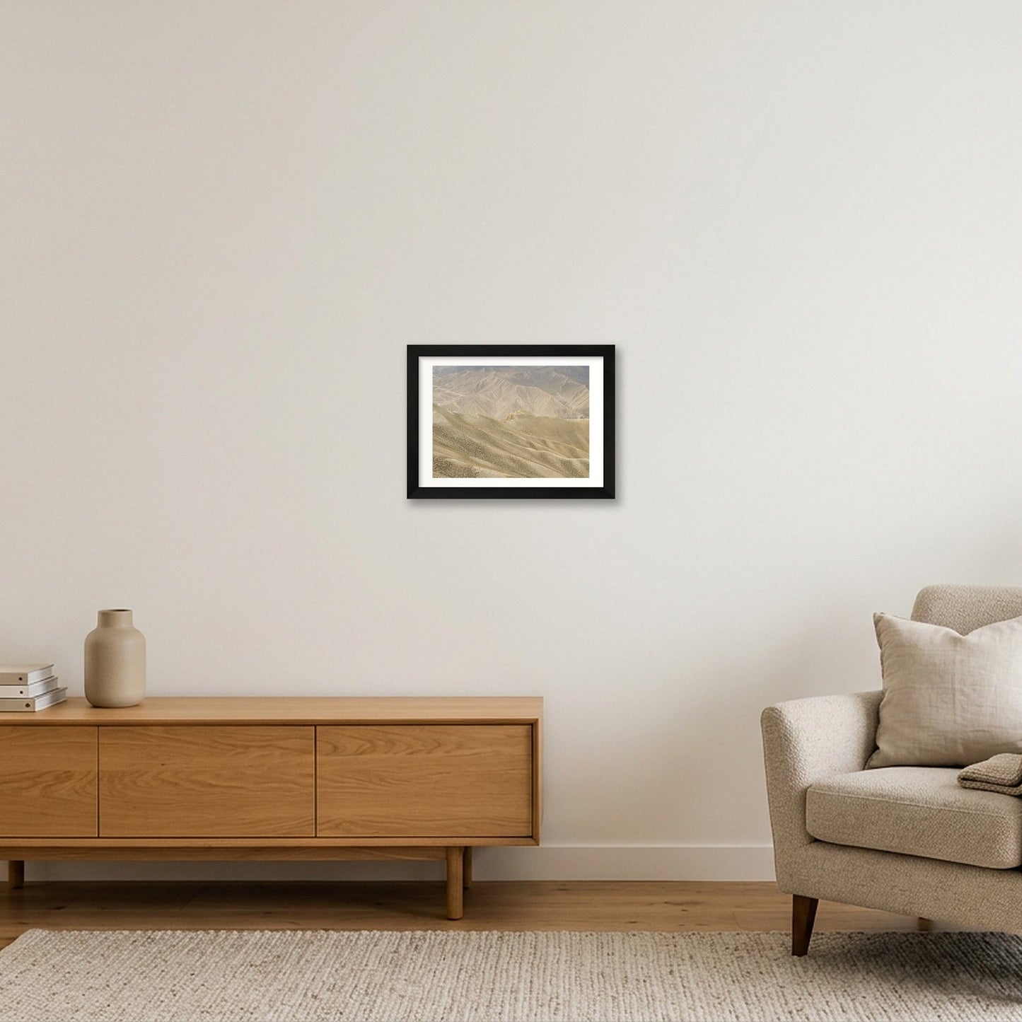 Anusha Rai – Mustang — A4 (30×21cm, 12×8") Black Frame