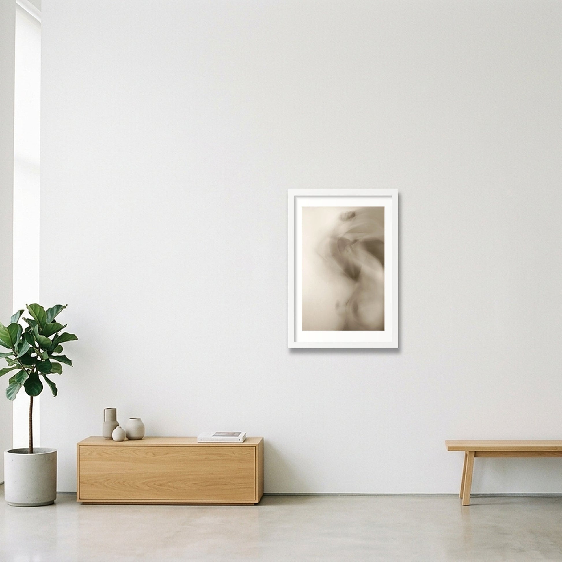 Sarah Grounds – Rage — 30×45cm, 12×18" White Frame