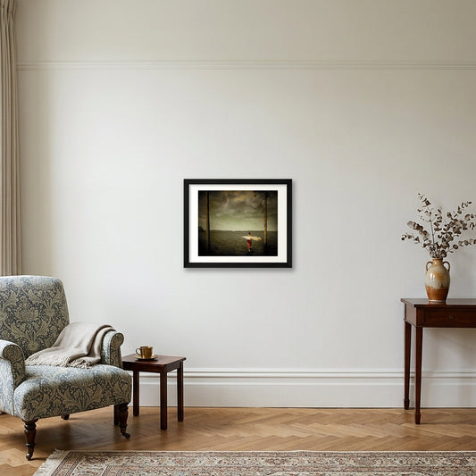Ana Priscila Rodriguez – No Feet But Water — 35×28cm, 14×11" Black Frame
