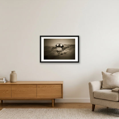 JF Julian – Guillaume Nery, South of France — 60×40cm, 24×16" Black Frame
