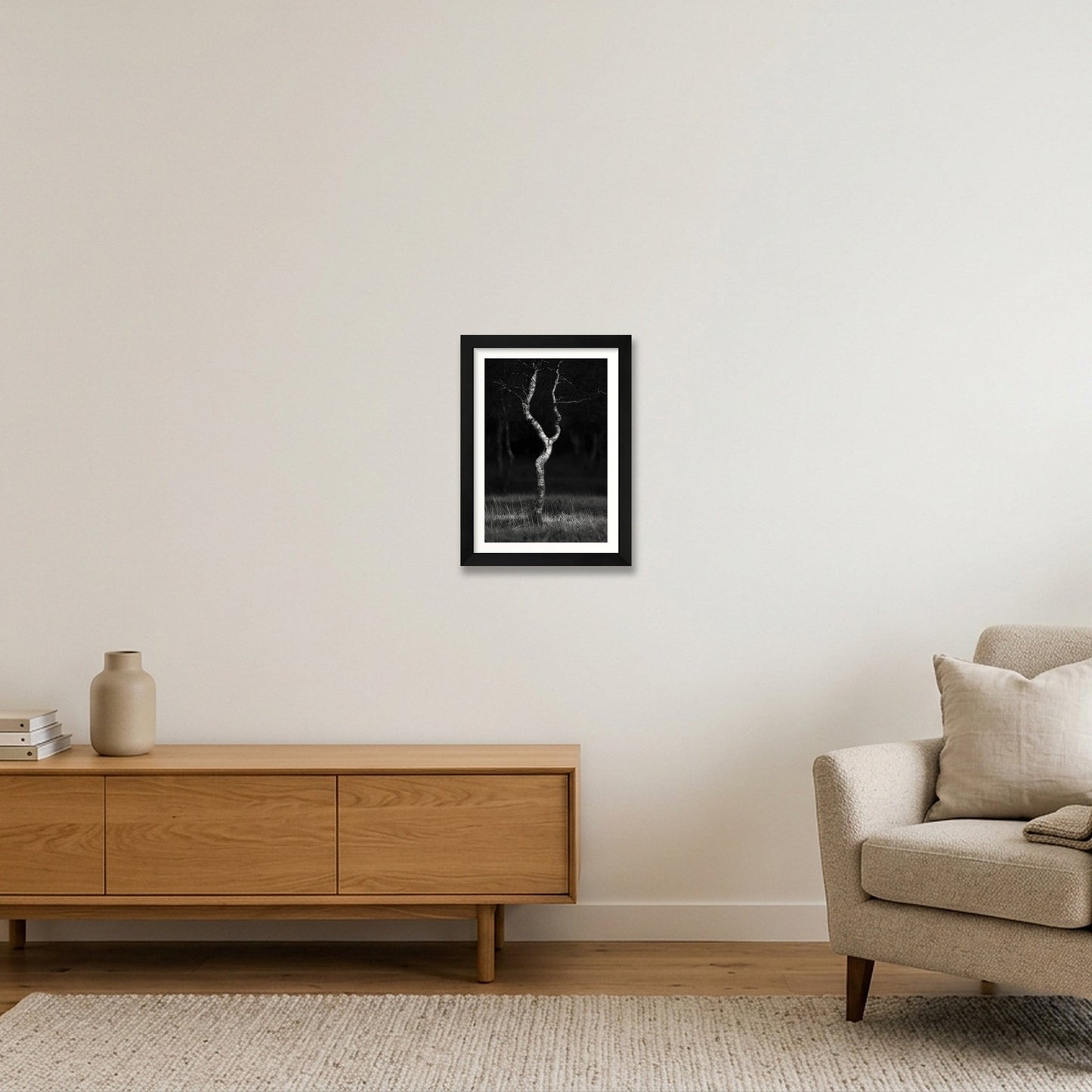 Henrik Ramsing Kristensen – Female Pose — A4 (21×30cm, 8×12") Black Frame