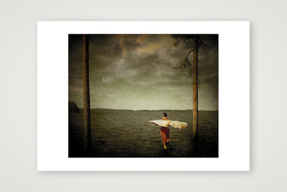 Ana Priscila Rodriguez – No Feet But Water — A4 (30×21cm, 12×8") Print only