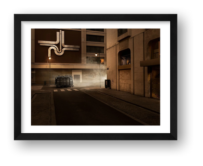 Geert De Taeye – RIOT — framed