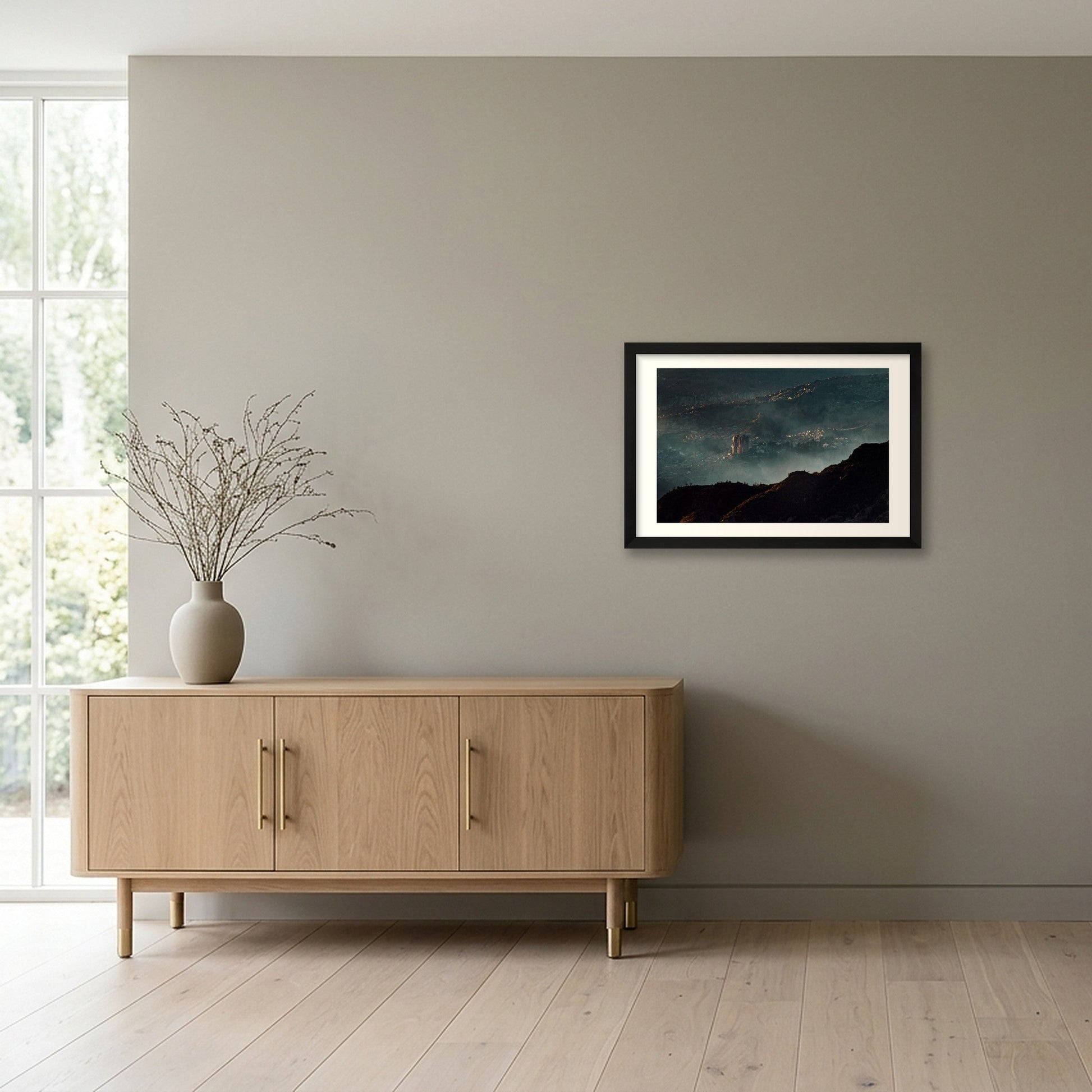 Michael Dunn Caceres – Layers — 45×30cm, 18×12" Black Frame