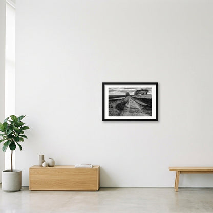 Robin Weaver – Muddy Tracks — 45×30cm, 18×12" Black Frame