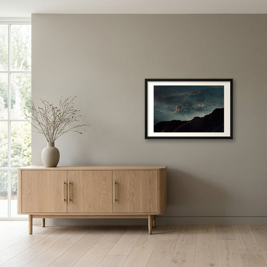 Michael Dunn Caceres – Layers — 60×40cm, 24×16" Black Frame