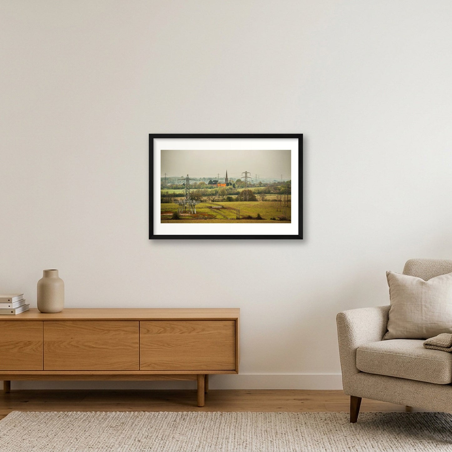 Katie Edwards – March of Time — 60×40cm, 24×16" Black Frame
