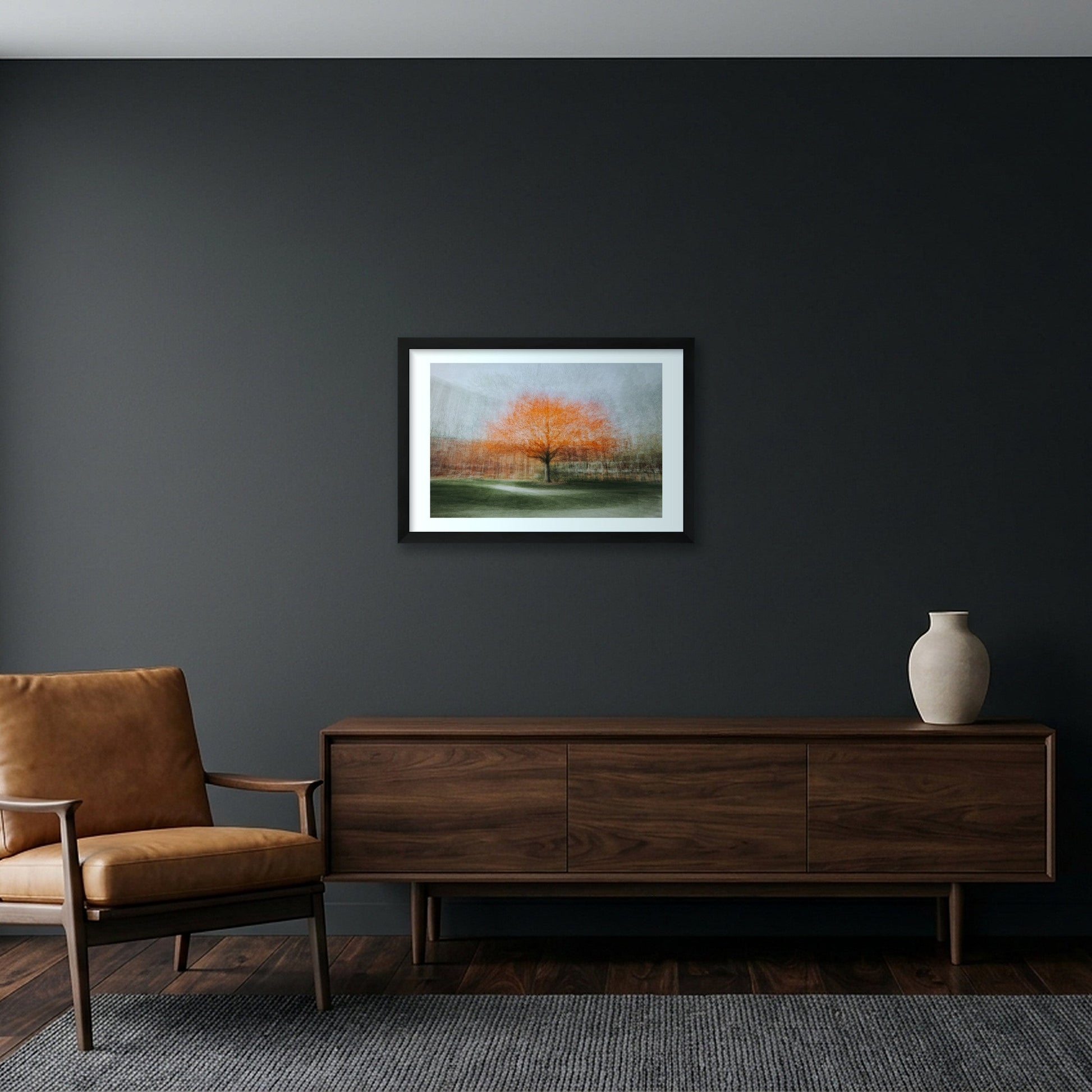 Aeon – Spring on Washtenaw — 45×30cm, 18×12" Black Frame