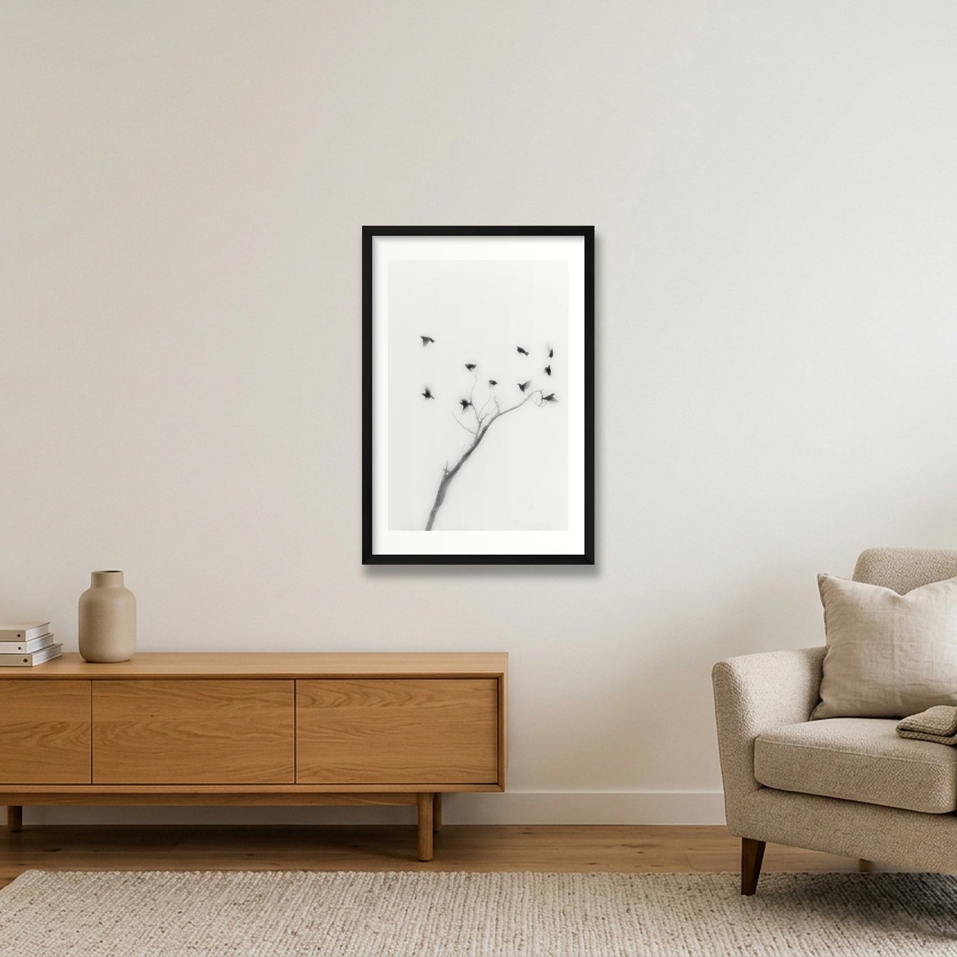 Michael Johnson – Thirteen Ways of Looking — 40×60cm, 16×24" Black Frame