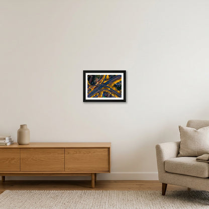 Azim Khan Ronnie – Mayor Mohammad Hanif Flyover — A4 (30×21cm, 12×8") Black Frame