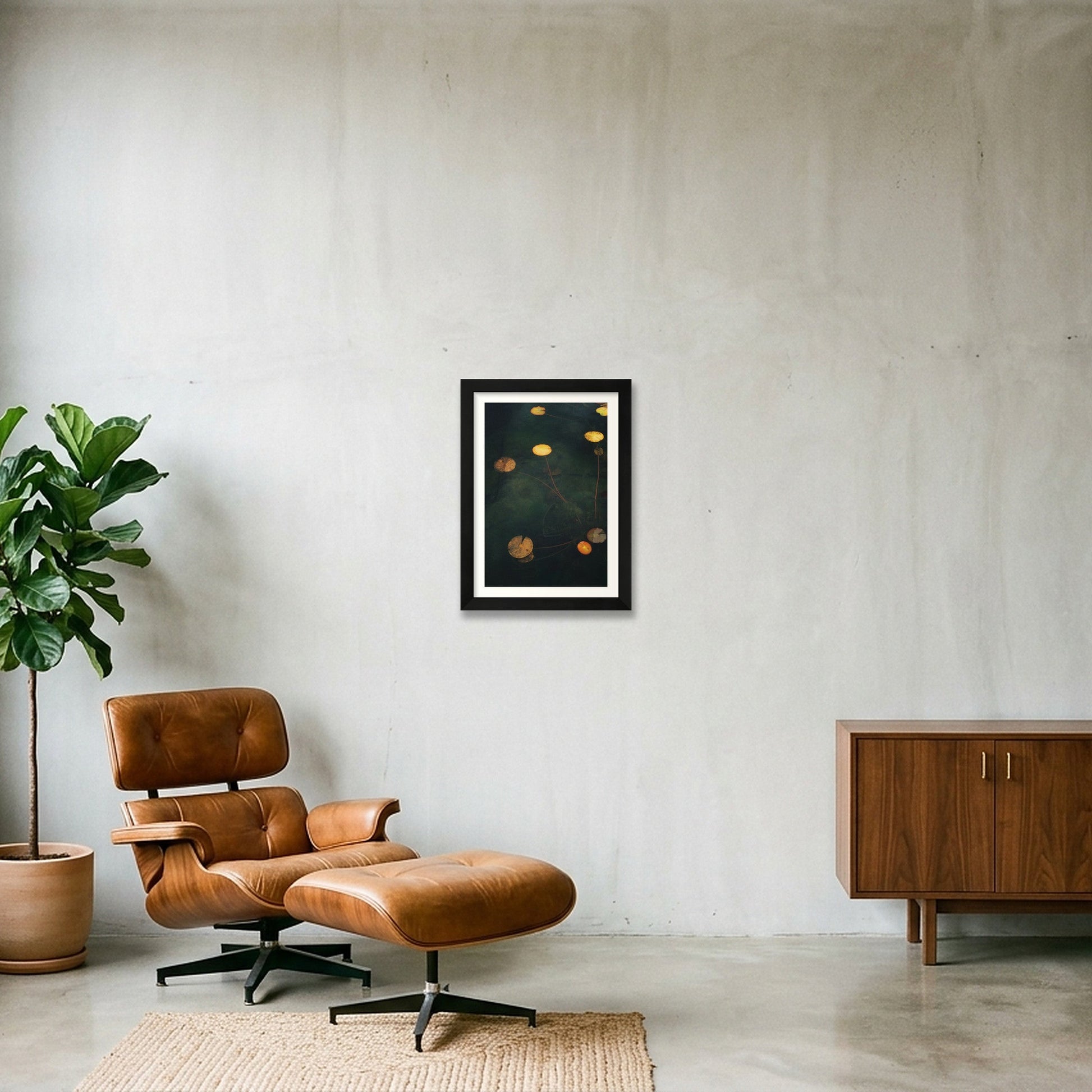 Megan Ogden – Sanctuaries — A4 (21×30cm, 8×12") Black Frame