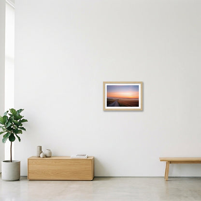 Florian – Untitled #2 — A4 (30×21cm, 12×8") Oak Frame