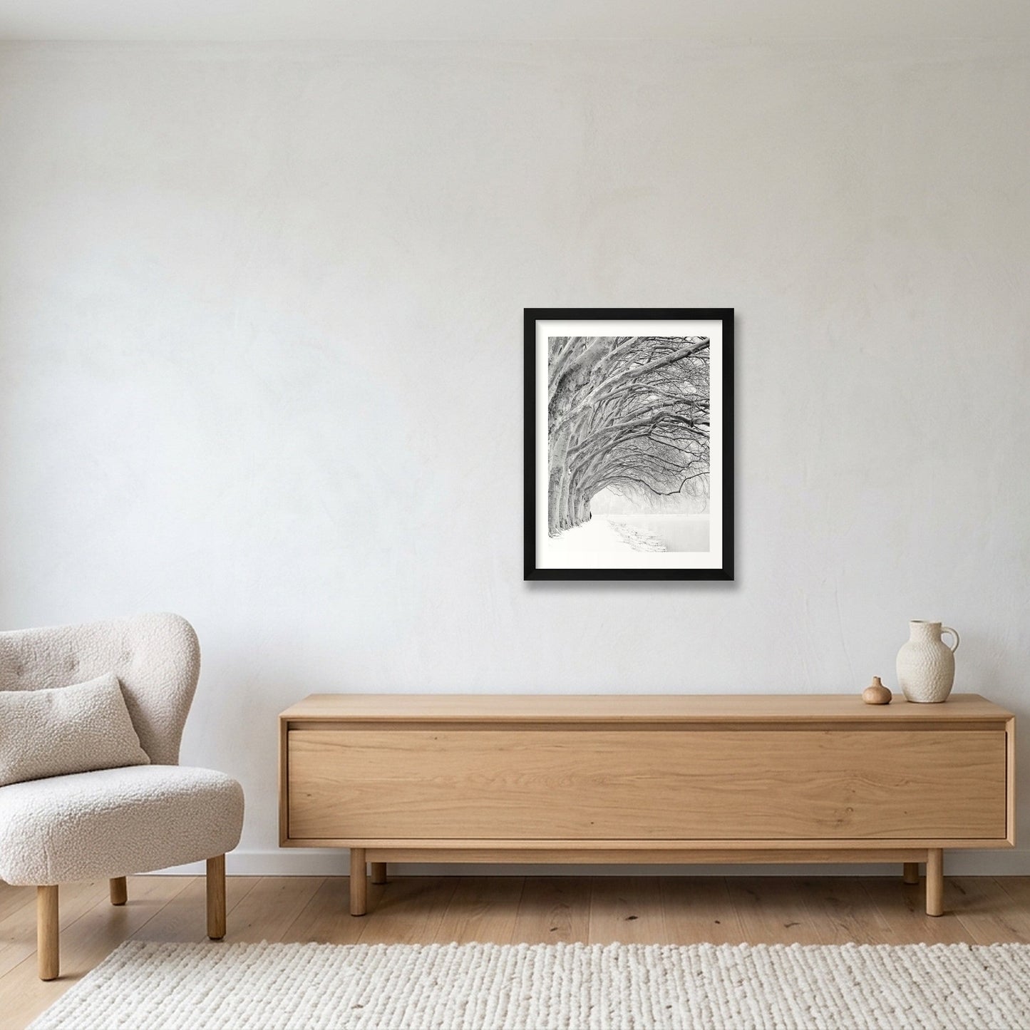 Nina Papiorek – Integration Place — 30×40cm, 12×16" Black Frame