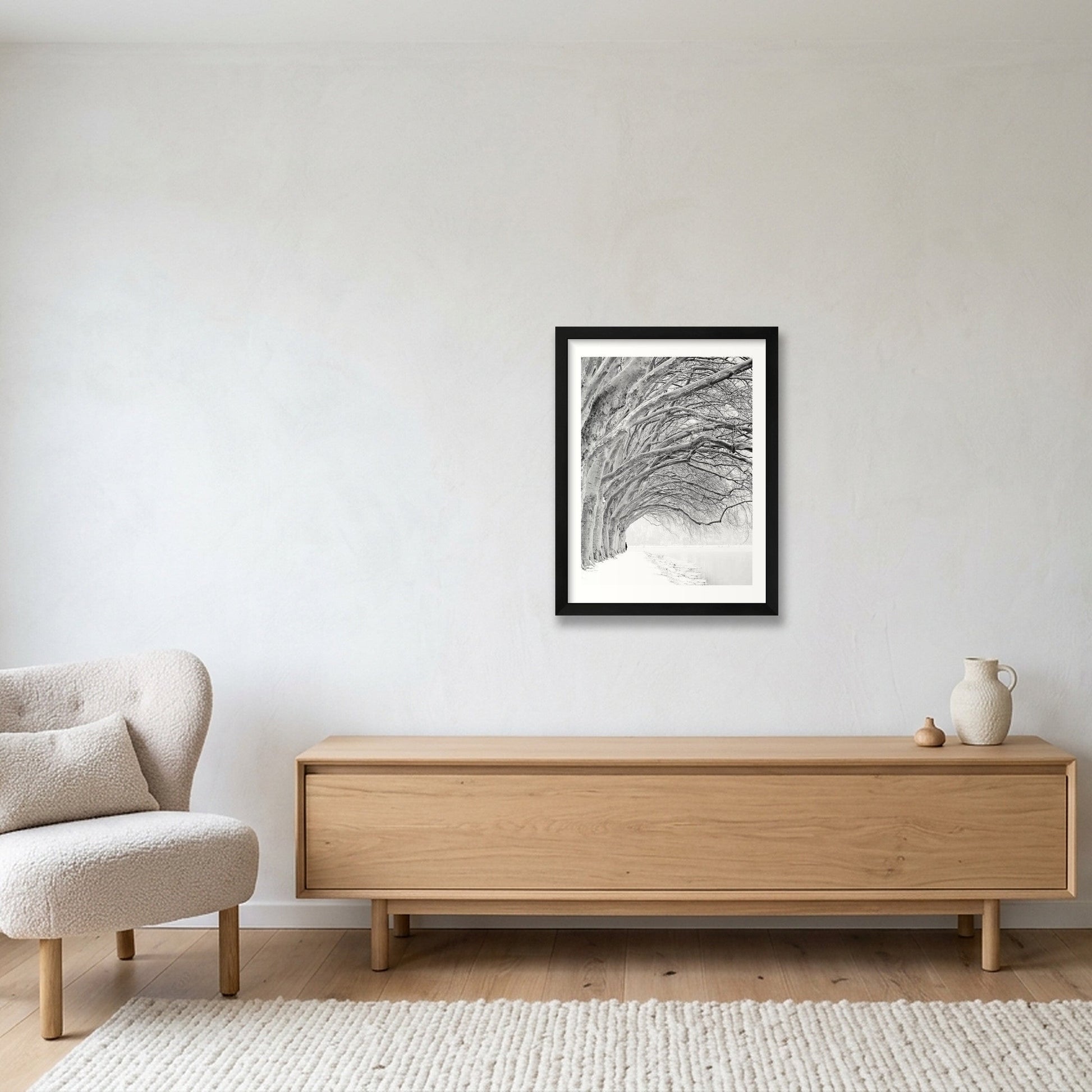 Nina Papiorek – Integration Place — 30×40cm, 12×16" Black Frame