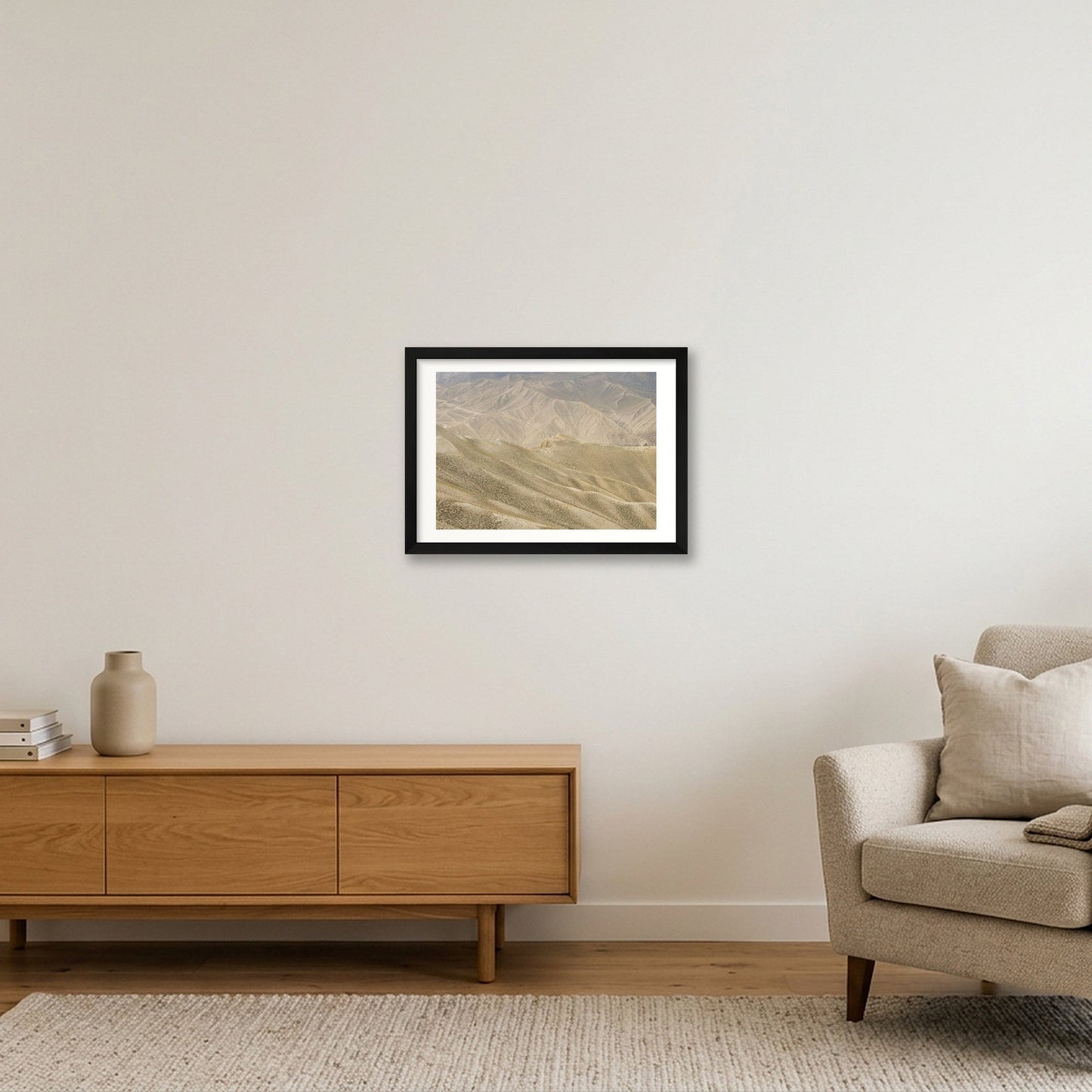 Anusha Rai – Mustang — A3 (42×30cm, 17×12") Black Frame