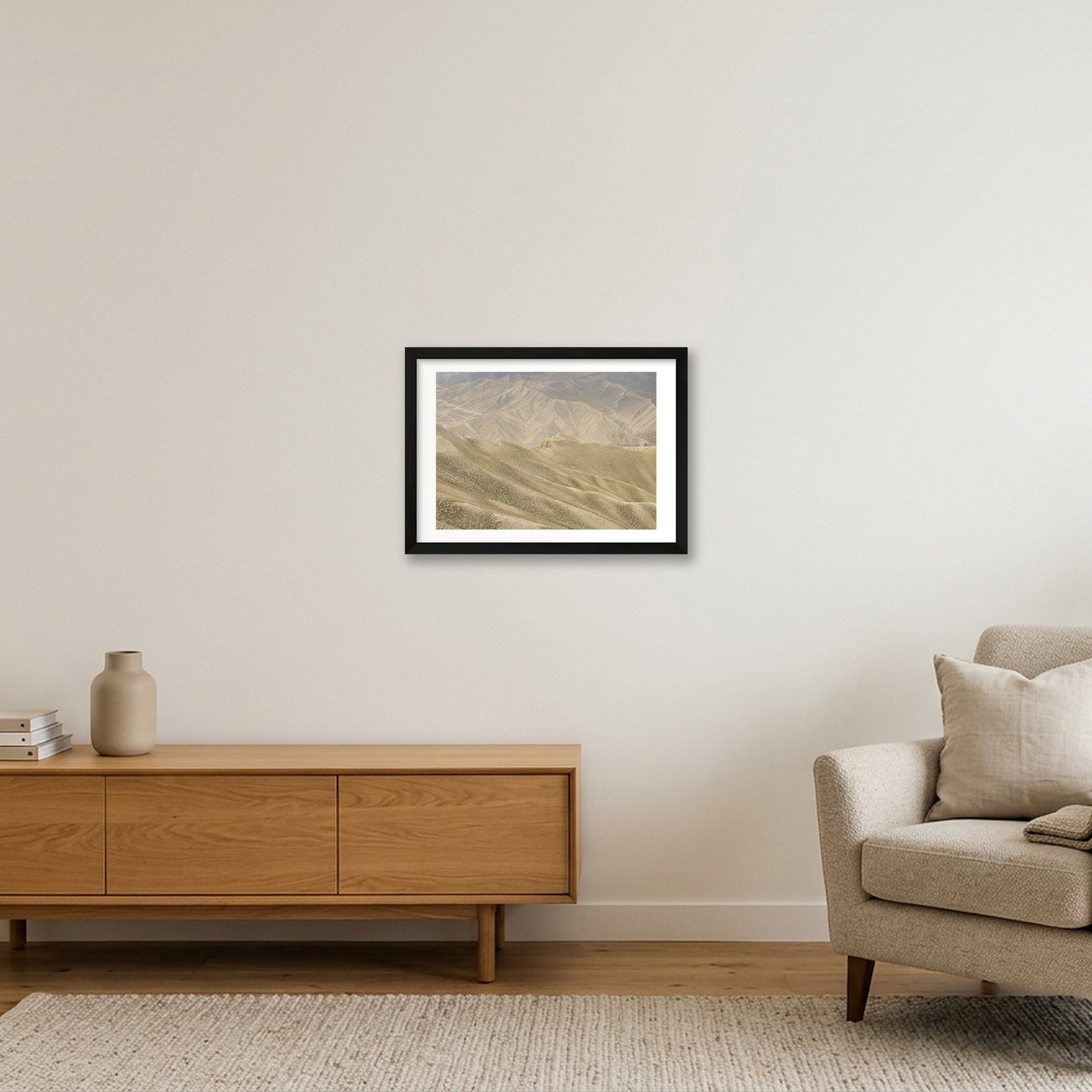 Anusha Rai – Mustang — A3 (42×30cm, 17×12") Black Frame