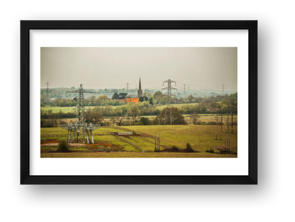 Katie Edwards – March of Time — framed