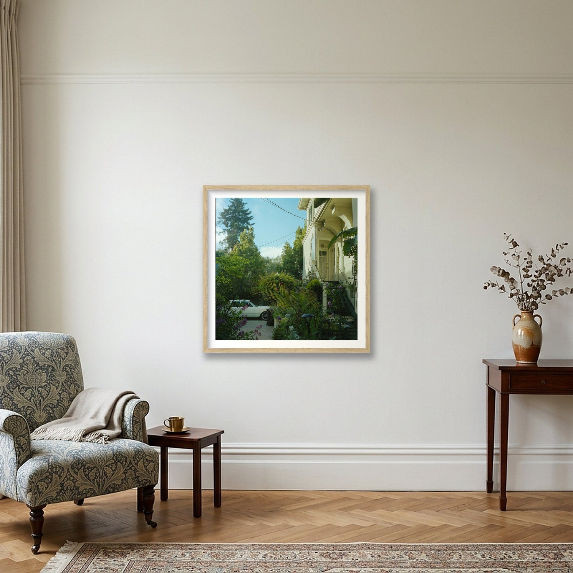 Kate Anderson – Hiding in Plain Sight — 50×50cm, 20×20" Oak Frame