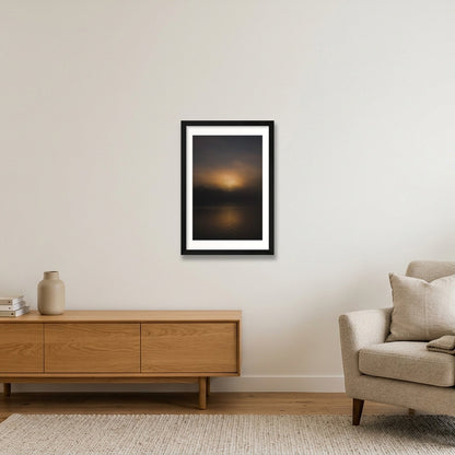 Jonas Raagaard – Damhus lake, Copenhagen — 30×45cm, 12×18" Black Frame