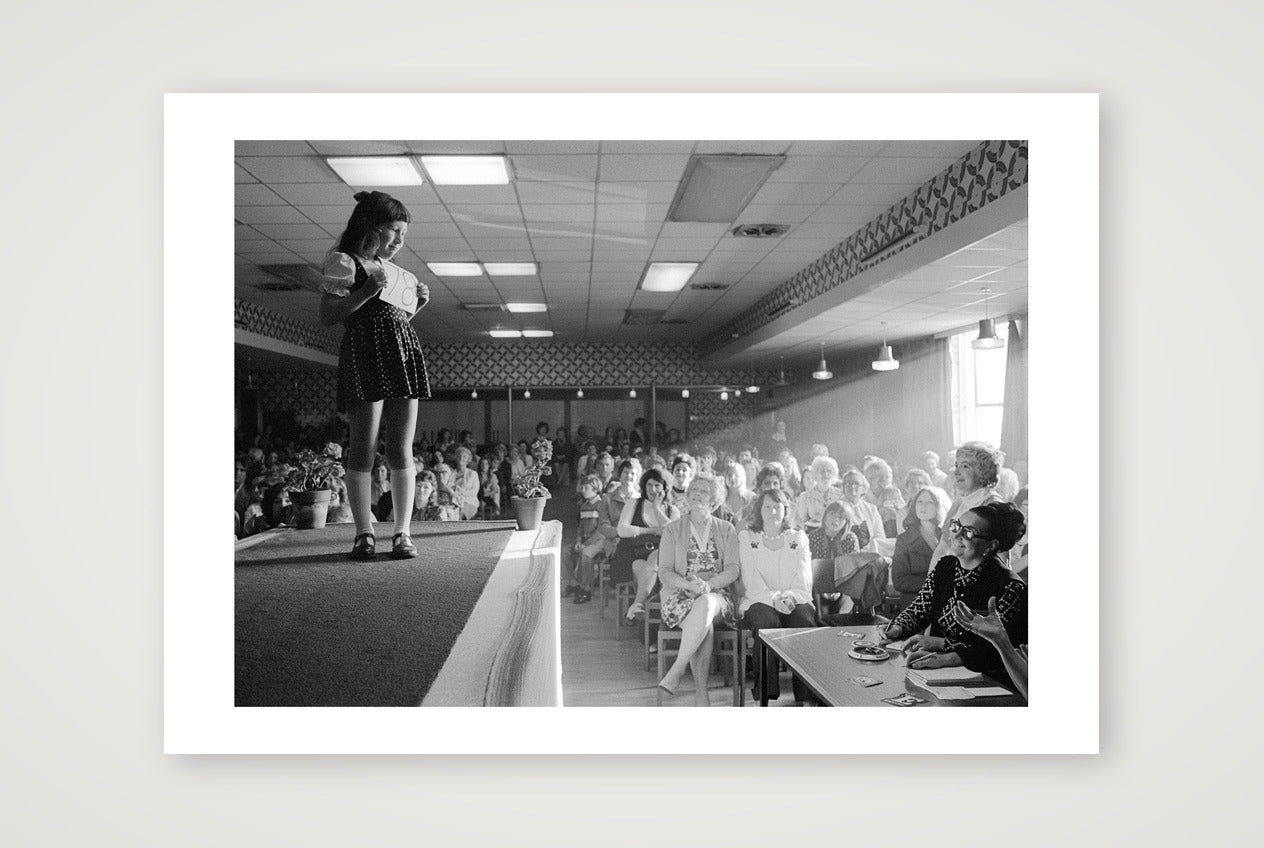 Robin Weaver – Carnival Queen Competition, Newbridge 1974 — A4 (30×21cm, 12×8") Print only
