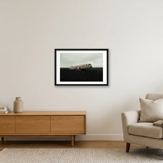 María José Luque – Scrap-Iron — 60×40cm, 24×16" Black Frame