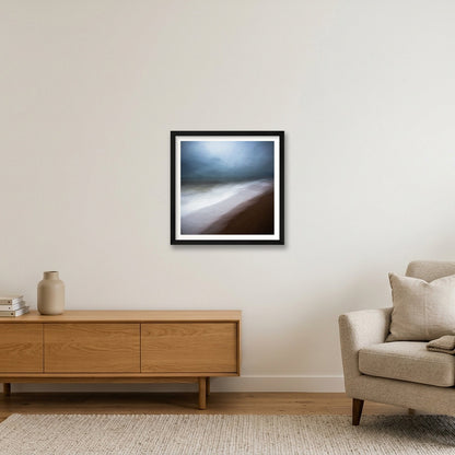 Mark Cornick – Blue Horizon — 40×40cm, 16×16" Black Frame