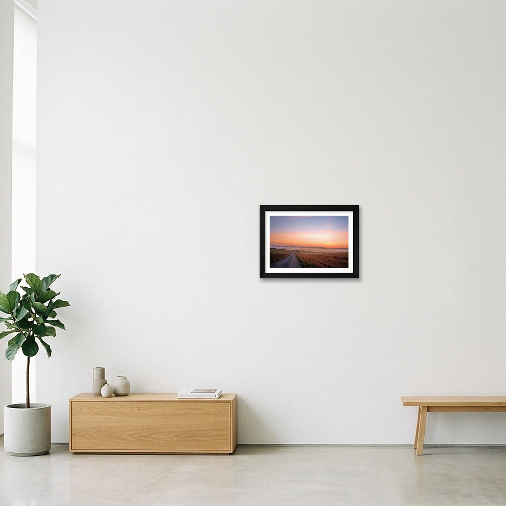 Florian – Untitled #2 — A4 (30×21cm, 12×8") Black Frame